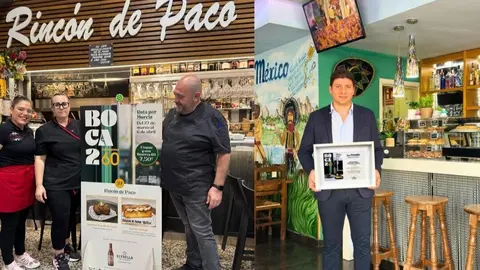 Collage con las fotos de los ganadores. (Estrella de Levante)