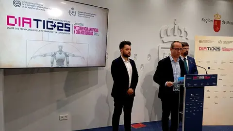 Presentaci&oacute;n de las jornadas &lsquo;Diatic25&rsquo;. (CARM)