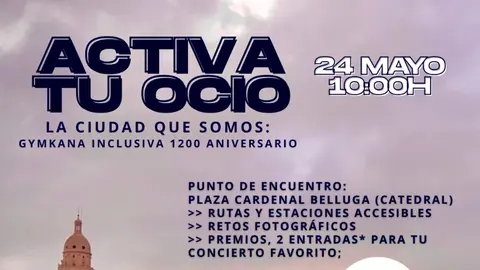 Murcia celebra su 1200 aniversario con una gymkana fotogr&aacute;fica inclusiva que une historia, arte y accesibilidad a trav&eacute;s del coraz&oacute;n de la ciudad (Ayuntamiento de Murcia)