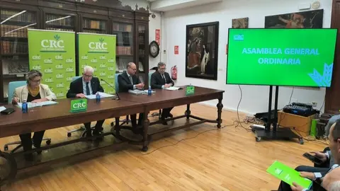 Un momento de la Asamblea General Ordinaria de Caja Rural Central en Orihuela. (CRC)