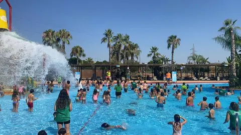 Zona acu&aacute;tica de Terra Natura Murcia. (Portavoz)
