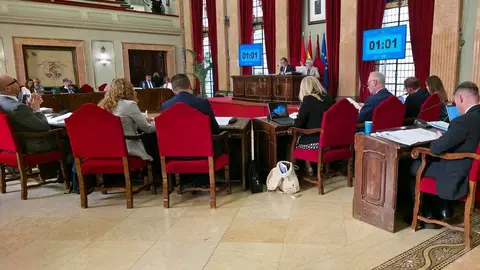 Pleno del consistorio murciano. (Ayuntamiento de Murcia)