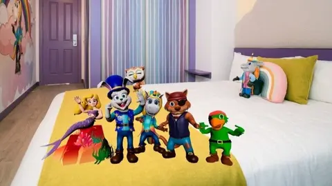 Imagen ilustrativa de la experiencia en una de las habitaciones del hotel Magic Fantasy. (Magic World)