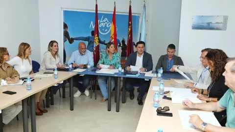 Reuni&oacute;n del Consorcio de La Manga. (Ayuntamiento de Cartagena)
