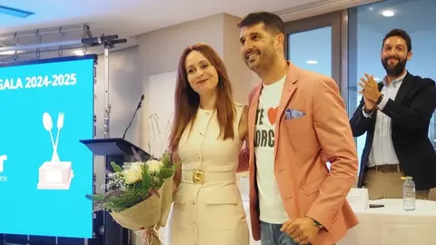 Imagen de Rosa Per&aacute;n junto a Jes&uacute;s Abellaneda. (Hostelor)