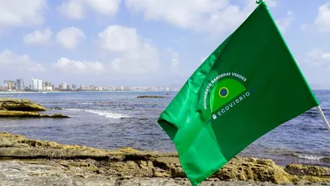 Imagen de la 'Bandera Verde' de&nbsp;Ecovidrio. (Ecovidrio)