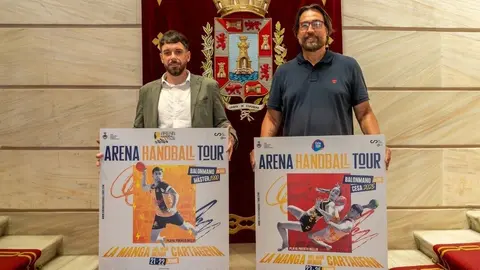Imagen de la presentaci&oacute;n del evento deportivo. (Ayuntamiento de Cartagena)