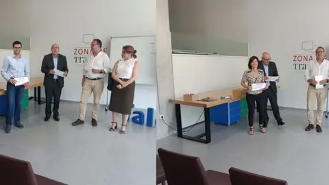 Collage con las fotos de los ganadores. (UPCT)