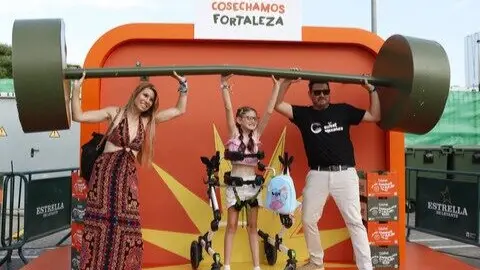 Imagen del stand-photocall de Cricket. (Bia3f)