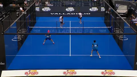 Presencia de El Pozo en el Oysho Valladolid Premier Padel. (El Pozo)