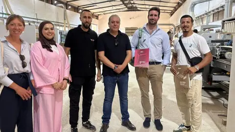 Parte de la delegaci&oacute;n regional durante la misi&oacute;n comercial en Argelia. (C&aacute;mara de Comercio de Murcia)