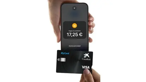 Imagen ilustrativa del m&eacute;todo de pago. (CaixaBank)