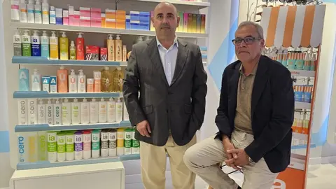 Agust&iacute;n Ib&aacute;&ntilde;ez, director HPlus, junto a Antonio Fuster, director comercial de HPlus. (Hefame)