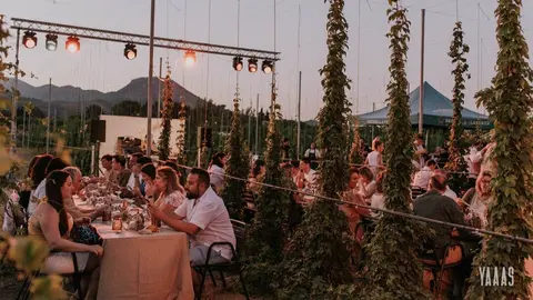 Imagen de archivo de la cena del l&uacute;pulo de Caravaca en 2023. (YAAAS)