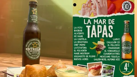 Cartel de La Mar de Tapas. (Ayuntamiento de Cartagena)