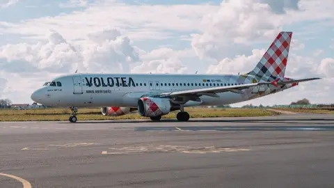 Un avi&oacute;n de Volotea. (Volotea)