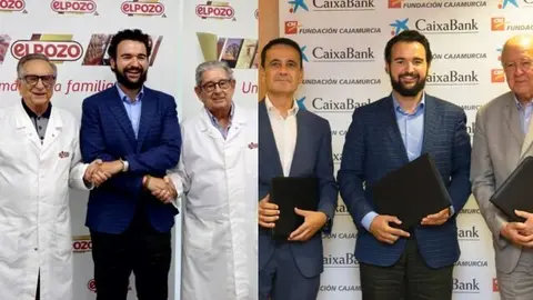 El Pozo, CaixaBank y Fundaci&oacute;n Cajamurcia firman su apoyo al Cante de las Minas. 