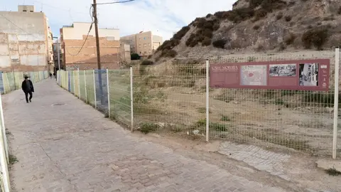Calle Morer&iacute;a Baja en el Molinete. (Ayuntamiento de Cartagena/ Felipe G. Pag&aacute;n)