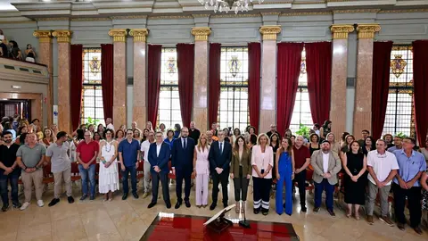 Toma de posesi&oacute;n de los funcionarios en el consistorio murciano. (Ayuntamiento de Murcia)