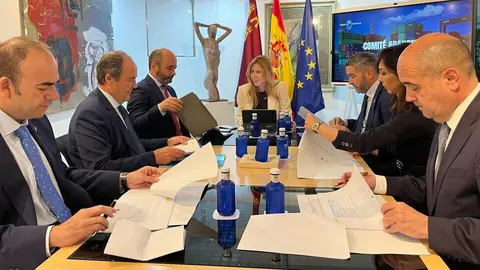 Foto de archivo de la &uacute;ltima reuni&oacute;n del Comit&eacute; Aranceles. (CARM)