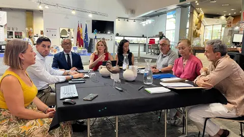 Reuni&oacute;n del Consejo Asesor Regional de Artesan&iacute;a, presidido por la consejera de Empresa, Empleo y Econom&iacute;a Social, Marisa L&oacute;pez Arag&oacute;n. (CARM)