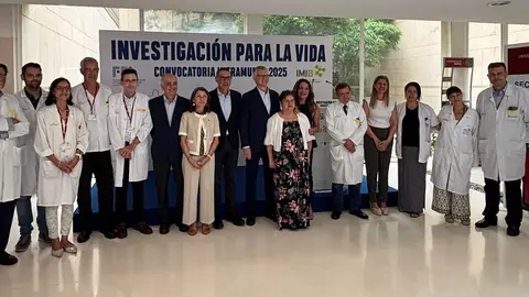 El consejero de Salud presenta la convocatoria de ayudas a la investigaci&oacute;n que se centran en&nbsp;Atenci&oacute;n Primaria, innovaci&oacute;n y transferencia tecnol&oacute;gica. (CARM)