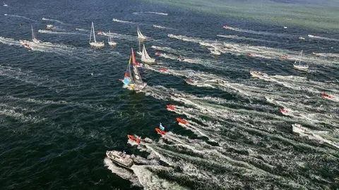 Embarcaciones de The Ocean Race Europe. (The Ocean Race Europe)