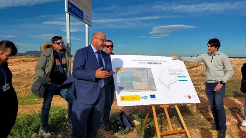 El director general del Mar Menor, V&iacute;ctor Serrano, en una imagen de archivo. (CARM)