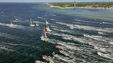 Imagen de The Ocean Race. (Hospital Quir&oacute;nsalud Murcia)