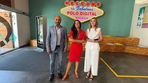 Visita al Polo Nacional de Contenidos Digitales de M&aacute;laga. (CARM)
