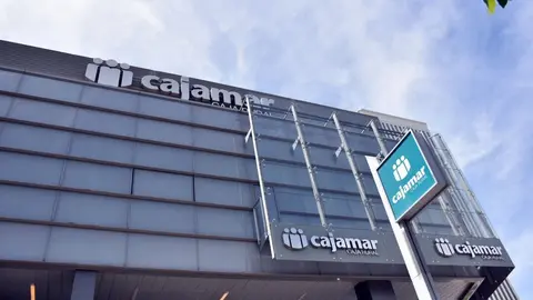 Fachada del edificio de Cajamar. (Cajamar)