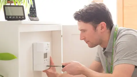 Contadores el&eacute;ctricos. (Iberdrola)