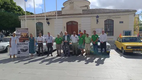 Foto de familia durante la presentaci&oacute;n de los eventos. (Ifepa)
