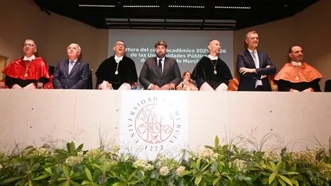 Imagen del acto de inauguraci&oacute;n del curso acad&eacute;mico. (CARM)