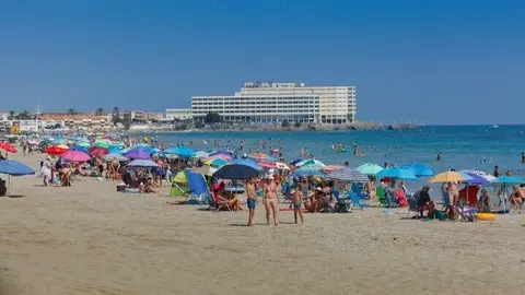 Una vista de La Manga del Mar Menor. (CARM)