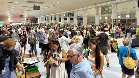 Afluencia de gente asistente a las ferias. (Ifepa)