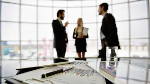 Imagen de archivo de una reuni&oacute;n empresarial. (CARM)