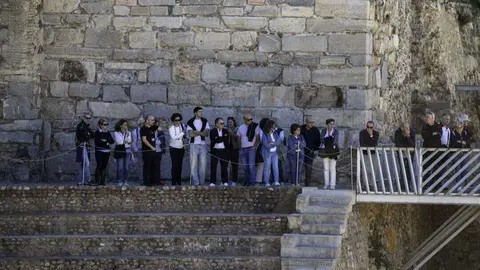 Visitas al Teatro Romano de Cartagena. (CARM)