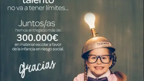 Cartel de la campa&ntilde;a &lsquo;Vuelta al Cole Solidaria&rsquo; de Carrefour a nivel nacional. (Carrefour)