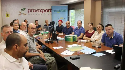 Imagen de la reuni&oacute;n fin de proyecto. (UPCT)
