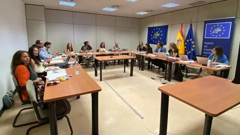 Reuni&oacute;n de representantes del Ministerio para la Transici&oacute;n Ecol&oacute;gica y el Reto Demogr&aacute;fico en el marco del proyecto LIFE. (CARM)