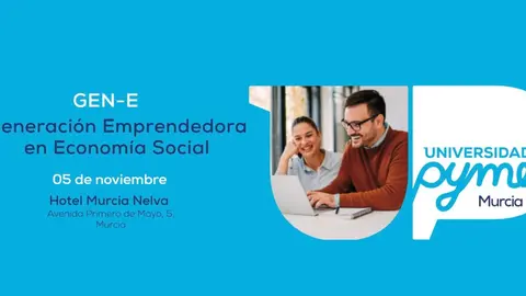 Cartel del foro 'Gen-E: Generaci&oacute;n Emprendedora en Econom&iacute;a Social'. (Somos Experiences)