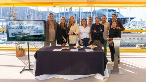 Presentaci&oacute;n de la cuarta edici&oacute;n de 'Cartagena con Sabor a Mar'. (Ayuntamiento de Cartagena)