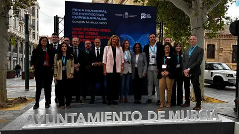 Inauguraci&oacute;n de la Feria de Proyectos Empresariales del Municipio. (Ayuntamiento de Murcia)