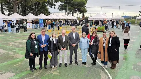 El consejero de Educaci&oacute;n y Formaci&oacute;n Profesional, V&iacute;ctor Mar&iacute;n, visita&nbsp;la I Feria de Orientaci&oacute;n Juvenil y Emprendimiento de Moratalla.&nbsp;(CARM)
