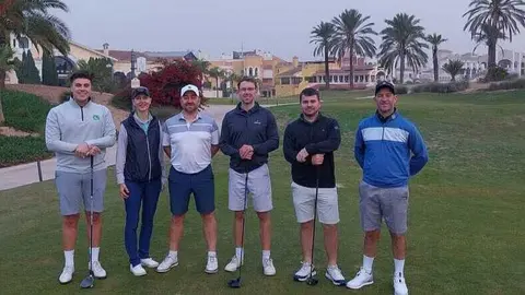 Los touroperadores especializados, durante una de las etapas de su visita a la Regi&oacute;n. (CARM)