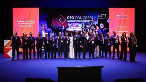 Imagen de familia en el sexto CEO Congress Murcia. (CEO Congress)
