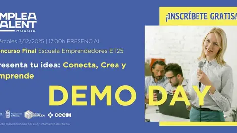 Cartel del 'III Demo Day EmpleaTALENT'. (CEEIM)
