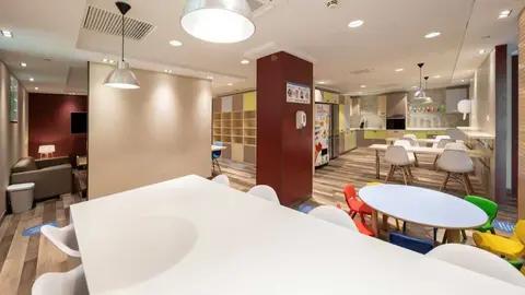 Sala Familiar Ronald McDonald del Hospital Universitario Virgen de la Arrixaca. (Sabic)