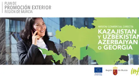 Cartel de la misi&oacute;n comercial. (CARM)